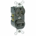 Leviton Brown 15A Heavy-Duty Switch & Outlet S00-5225-00S